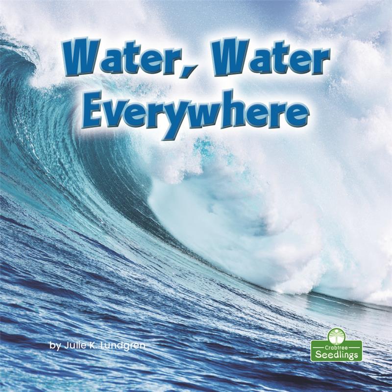 Book cover of WATER WATER EVERYWHERE