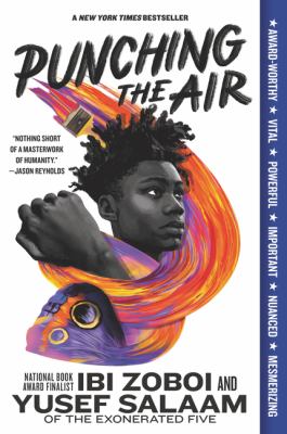 Book cover of PUNCHING THE AIR