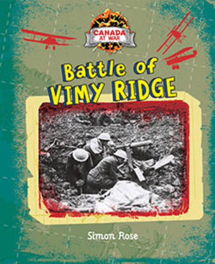 Book cover of BATTLE OF VIMY RIDGE