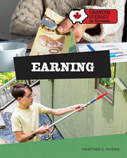 Book cover of FINANCIAL LITERACY IN CANADA - EARNING
