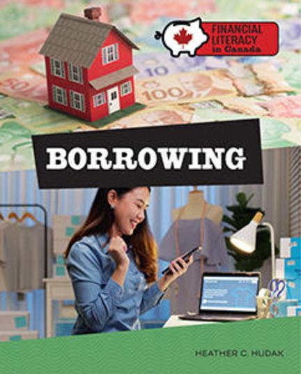 Book cover of FINANCIAL LITERACY IN CANADA - BORROWING