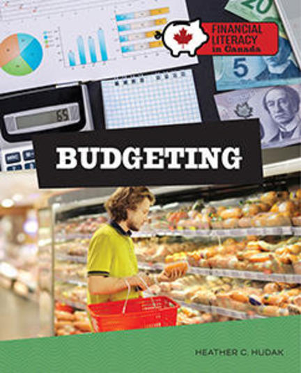 Book cover of FINANCIAL LITERACY IN CANADA - BUDGETING