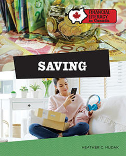 Book cover of FINANCIAL LITERACY IN CANADA - SAVING
