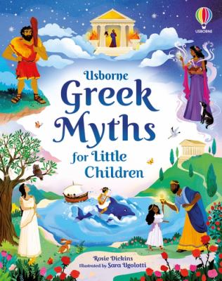 Book cover of GREEK MYTHS FOR LITTLE CHILDREN