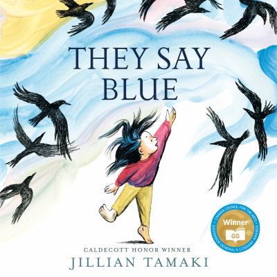 Book cover of THEY SAY BLUE