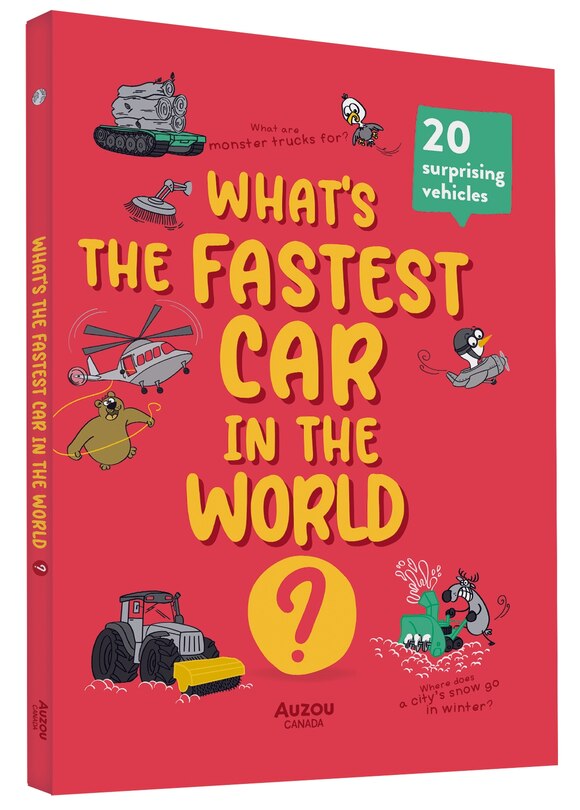 Book cover of WHAT'S THE FASTEST CAR IN THE WORLD