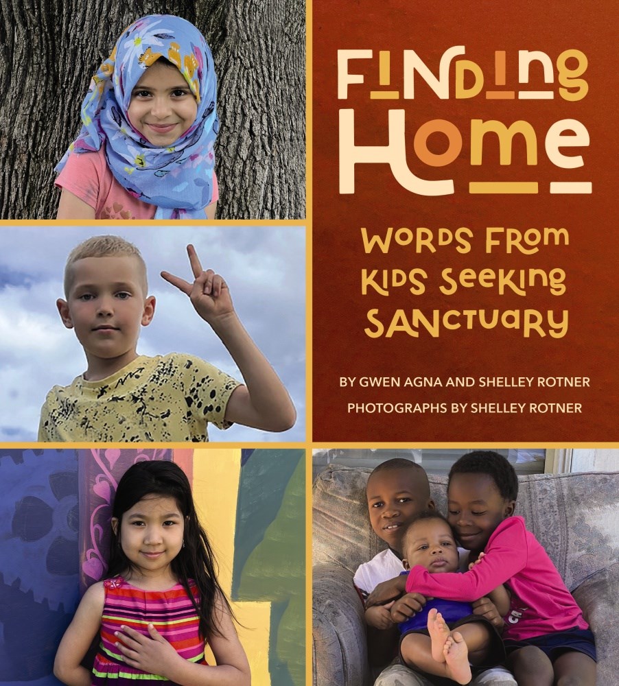 Book cover of FINDING HOME - WORDS FROM KIDS SEEKING SANCTUARY