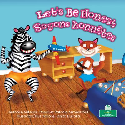 Book cover of LET'S BE HONEST - SOYONS HONNETES ENG-FR