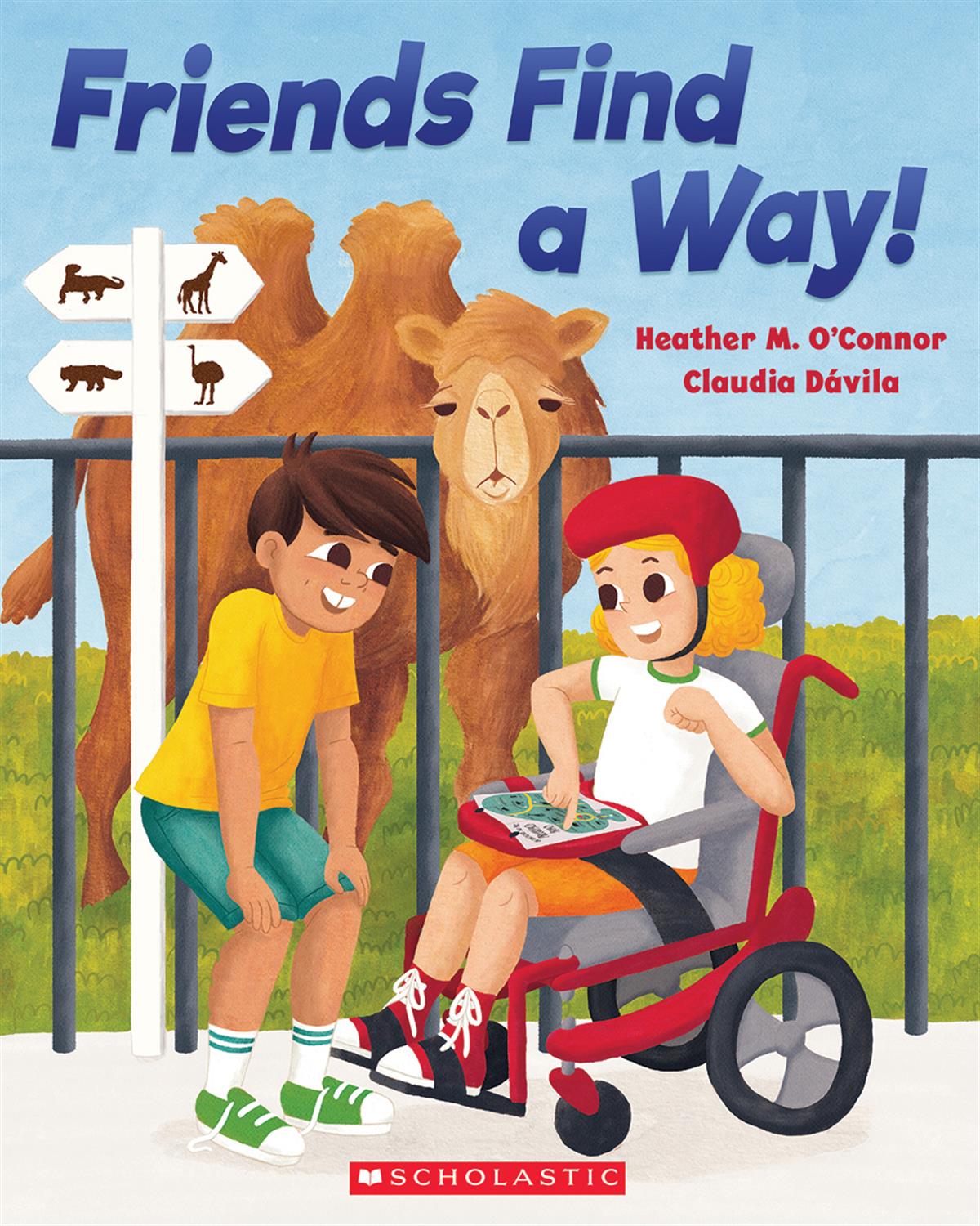 Book cover of FRIENDS FIND A WAY!