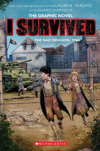 Book cover of I SURVIVED THE NAZI INVASION 1944 GN