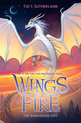 Book cover of WINGS OF FIRE 14 DANGEROUS GIFT