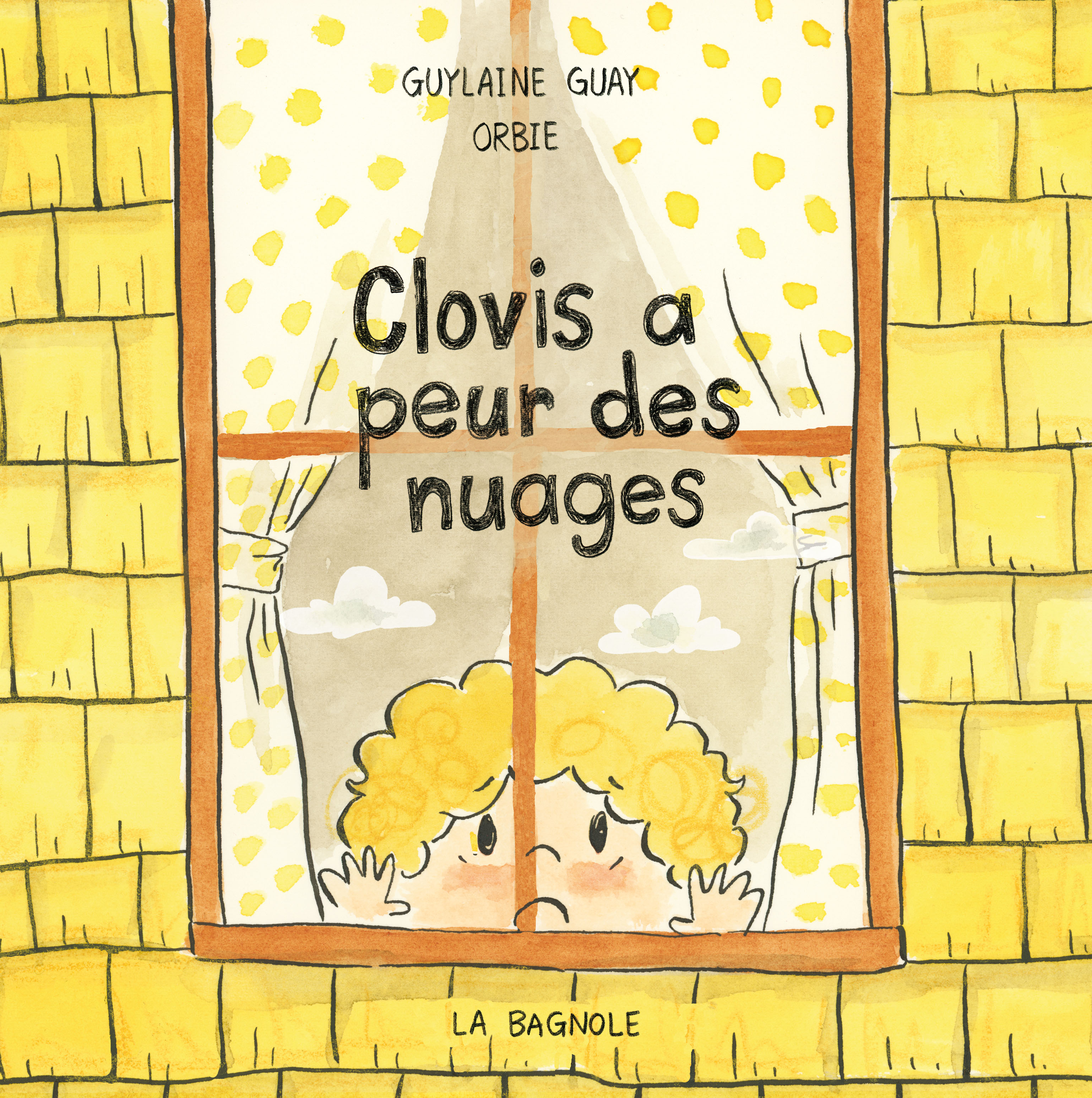 Book cover of CLOVIS A PEUR DES NUAGES