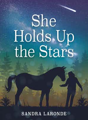 Book cover of SHE HOLDS UP THE STARS