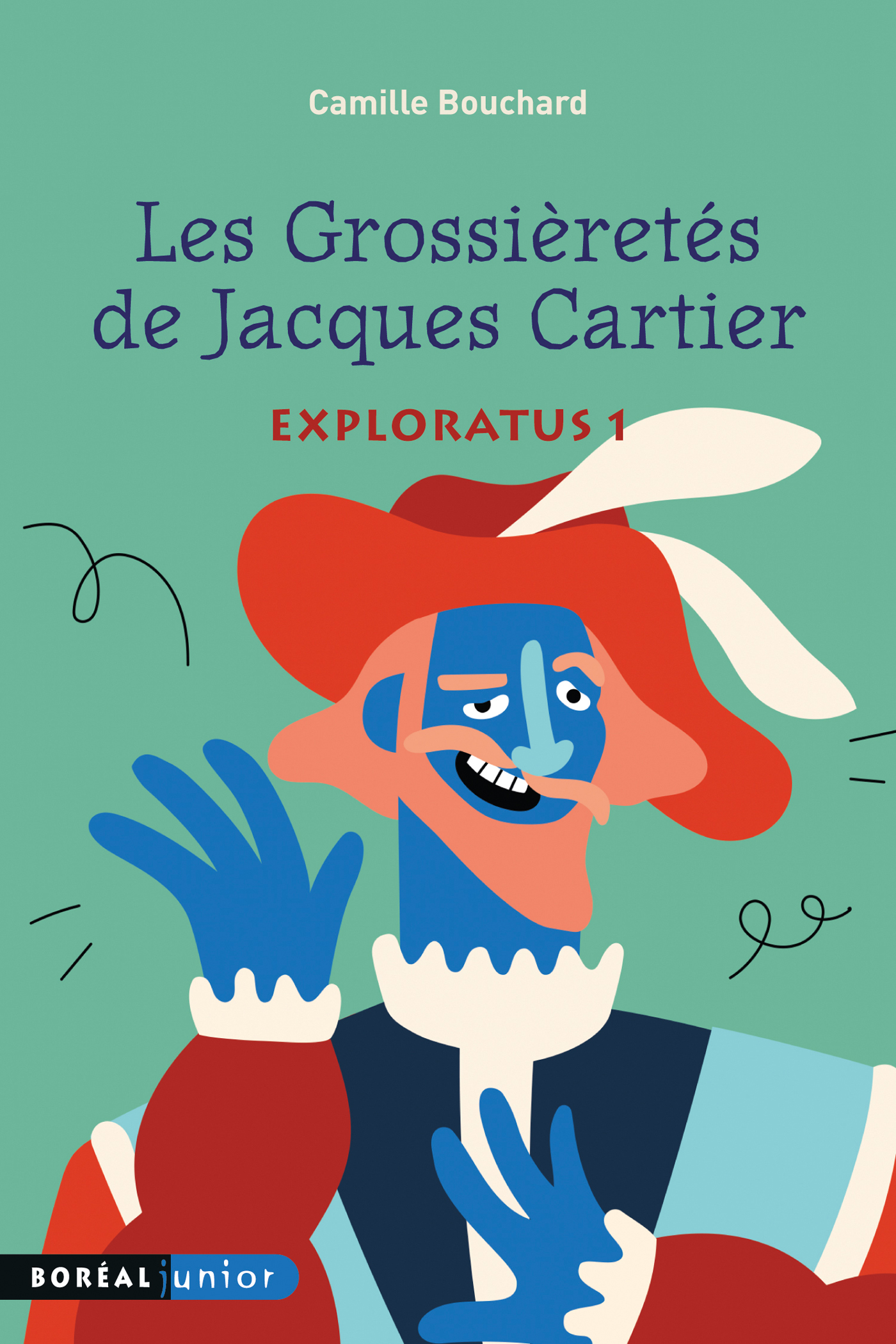 Book cover of EXPLORATUS 01 GROSSIÈRETÉS DE JACQUES CARTIER