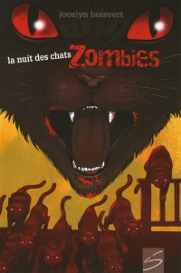 Book cover of NUIT DES CHATS ZOMBIES