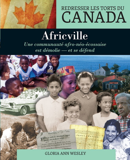 Book cover of REDRESSER LES TORTS DU CANADA -AFRICVILLE