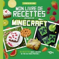 Book cover of MINECRAFT - MON LIVRE DE RECETTES