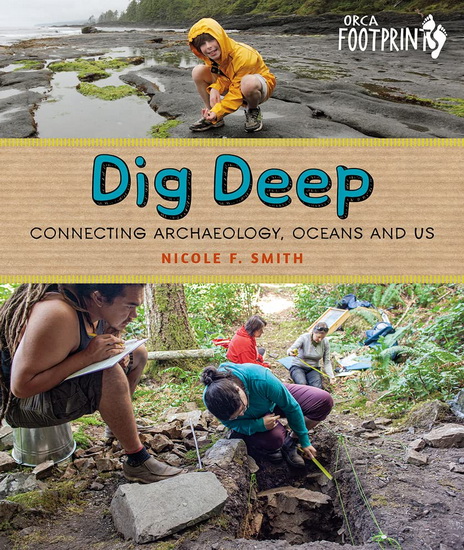 Book cover of DIG DEEP - CONNECTING ARCHEOLOGY OCEANS