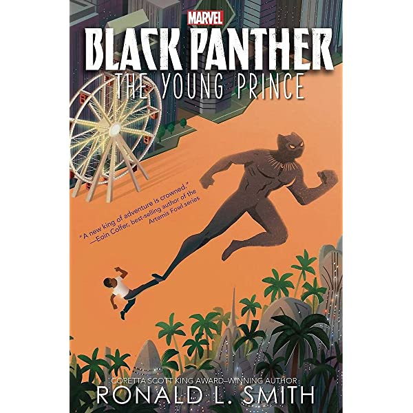 Book cover of BLACK PANTHER THE YOUNG PRINCE