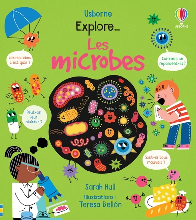 Book cover of EXPLORE - LES MICROBES