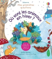 Book cover of OU VONT LES ANIMAUX EN HIVER