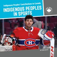 Book cover of INDIGENOUS PEOPLES IN SPORTS