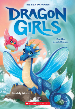 Book cover of DRAGON GIRLS 11 ZOE THE BEACH DRAGON