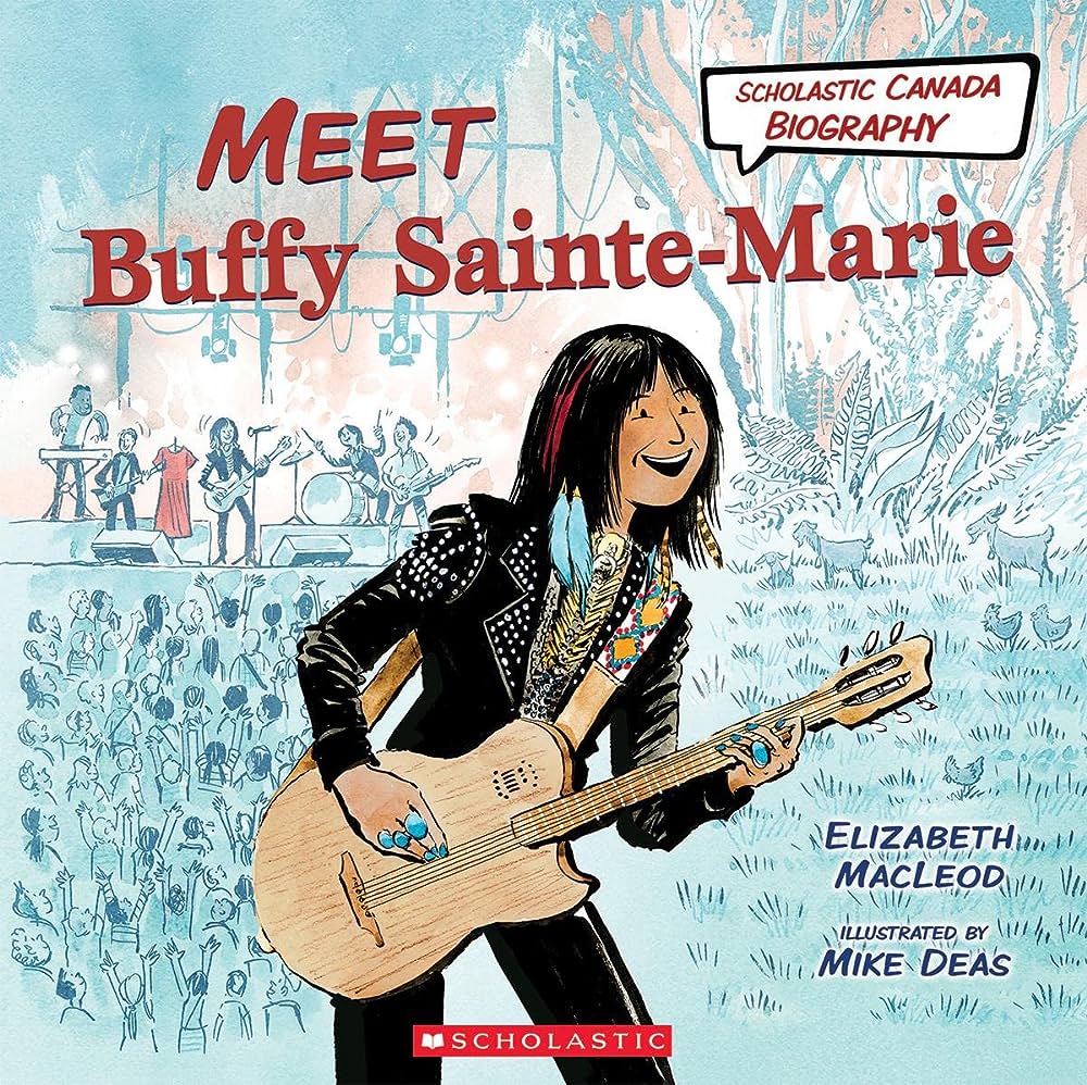 Book cover of MEET BUFFY SAINTE-MARIE