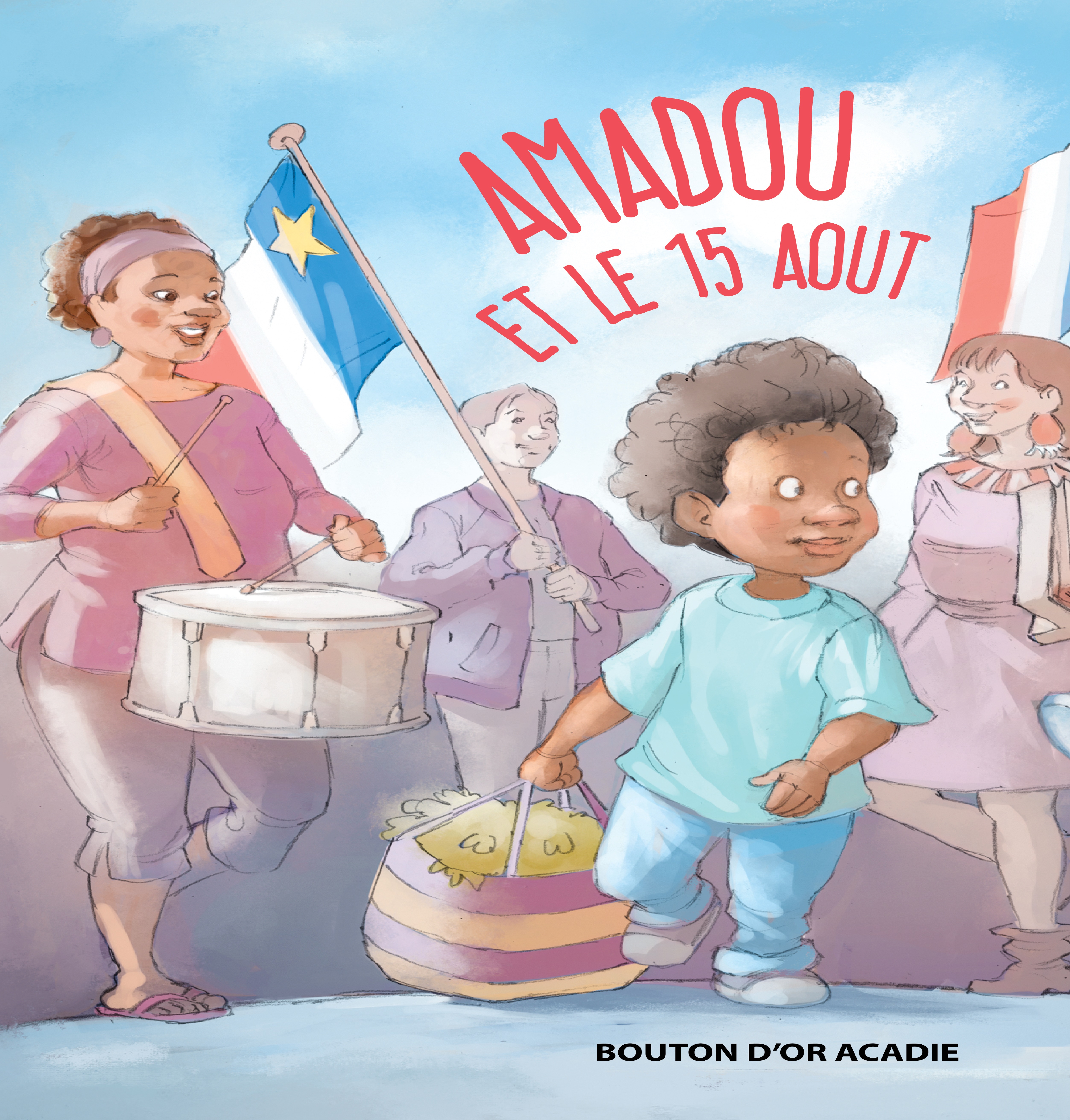 Book cover of AMADOU ET LE 15 AOUT