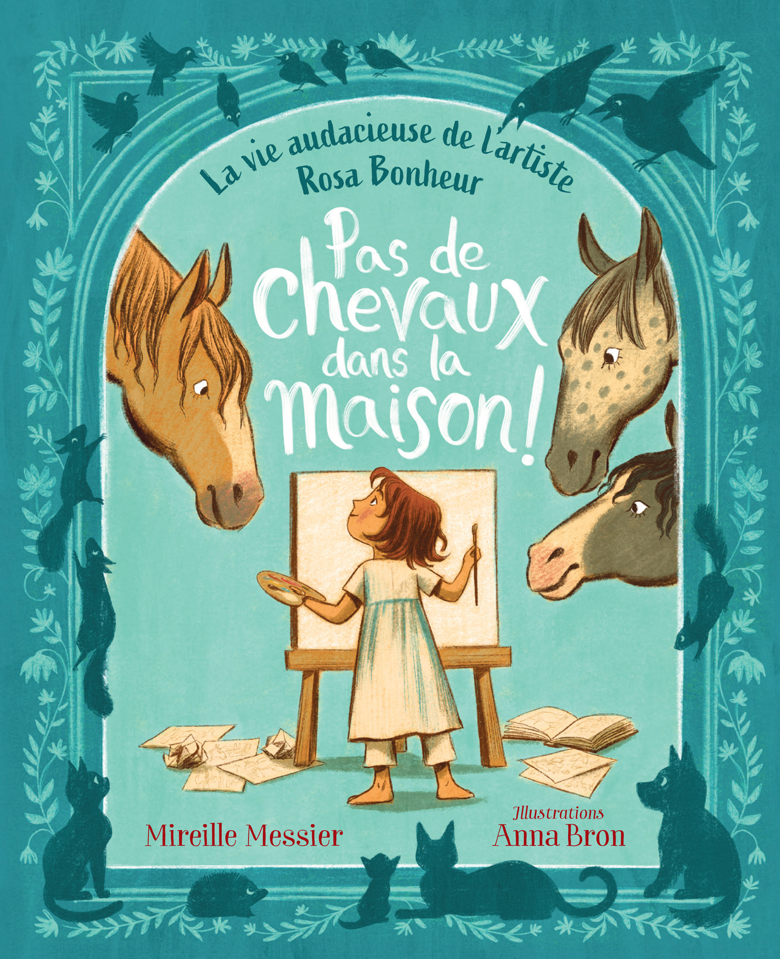 Book cover of PAS DE CHEVAUX DANS LA MAISON!