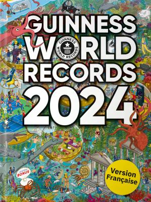 Book cover of GUINNESS FRENCH 2024 WORLD RECORDS