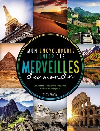 Book cover of MON ENCYCLOPEDIE JUNIOR DES MERVEILLES DU MONDE