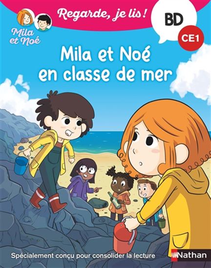 Book cover of MILA ET NOE EN CLASSE DE MER