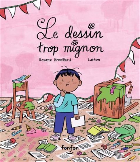 Book cover of DESSIN TROP MIGNON