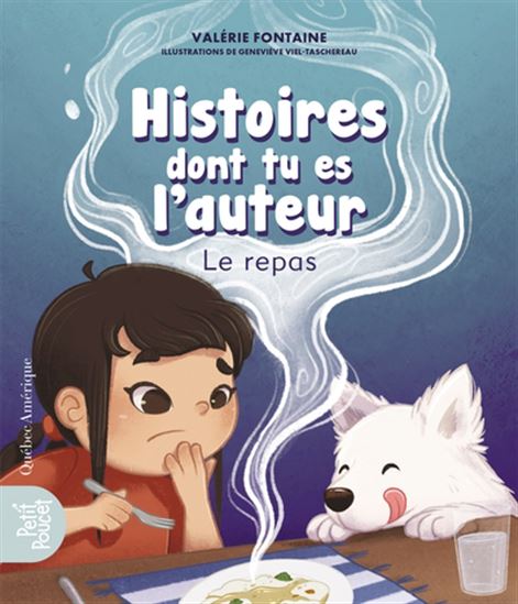 Book cover of HISTOIRES DONT TU ES L'AUTEUR - REPAS