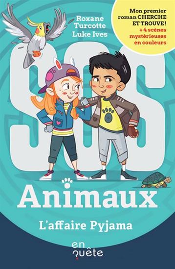 Book cover of SOS ANIMAUX - L'AFFAIRE PYJAMA