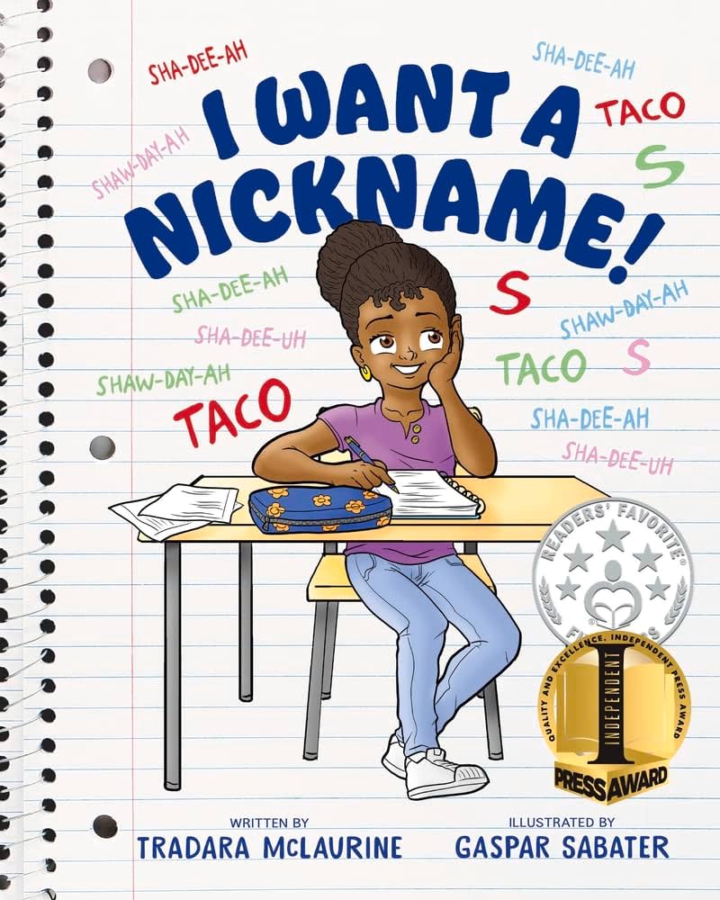 Book cover of I WANT A NICKNAME