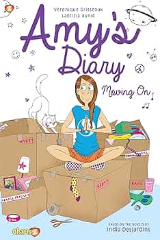 Book cover of AMY'S DIARY 03 MOVING ON