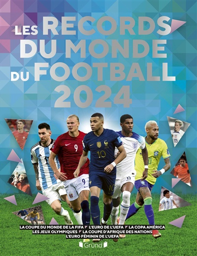 Book cover of RECORDS DU MONDE DU FOOTBALL 2024