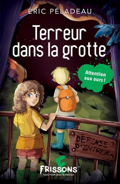 Book cover of TERREUR DANS LA GROTTE