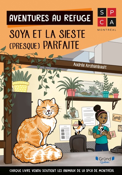 Book cover of SOYA ET LA SIESTE PRESQUE PARFAITE