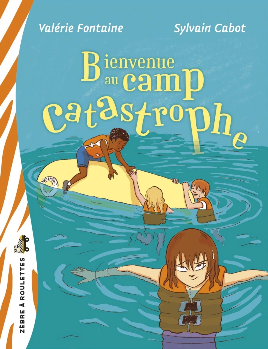 Book cover of BIENVENUE AU CAMP CATASTROPHE