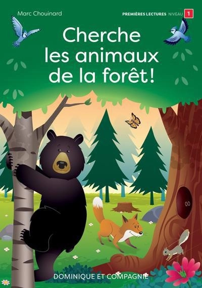 Book cover of CHERCHE LES ANIMAUX DE LA FORET
